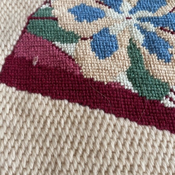 Hand sewn Needlepoint Tapestry.  Stretch and frame it for an amazing art piece - Picture 2 of 4